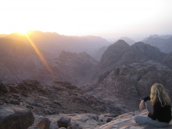 Mount Sinai on the Sinai Peninsula of Egypt